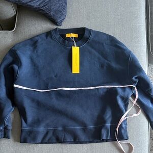 Yellow Label Co (Yelabel) Navy Blue Crewneck